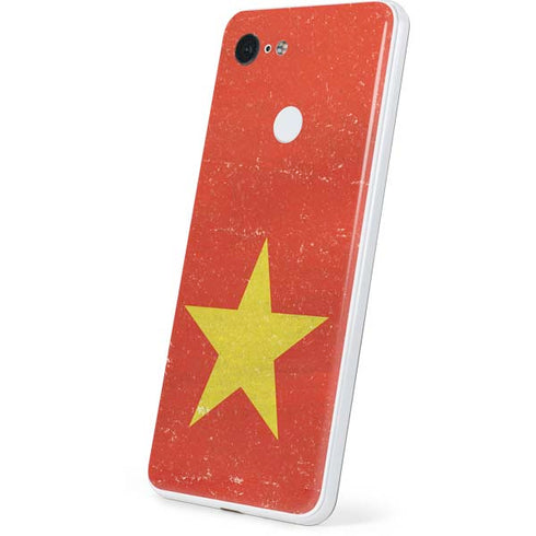 Vietnam Flag Distressed Google Pixel 3 Skin